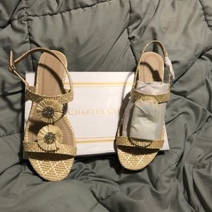 Charter Club Womens Zoeyy Open Toe Casual Ankle